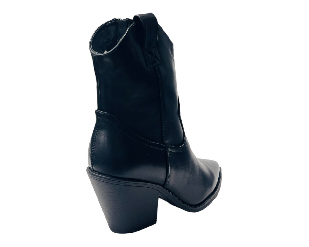 Mid Calf Cowboy Embroidery Boots