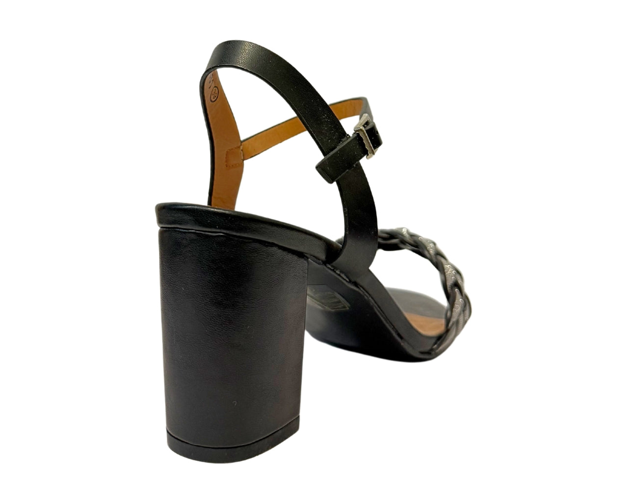 Women's 8081 Block Heel Ankle Strap Shoes