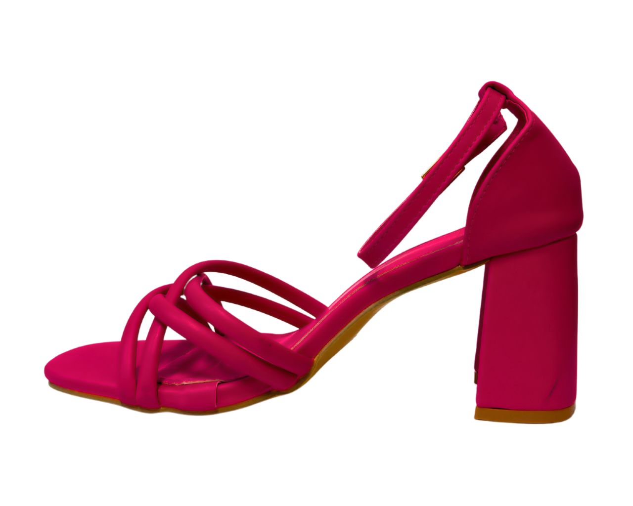 Women's LOLA 5033 Block Heel Ankle Strap Shoes