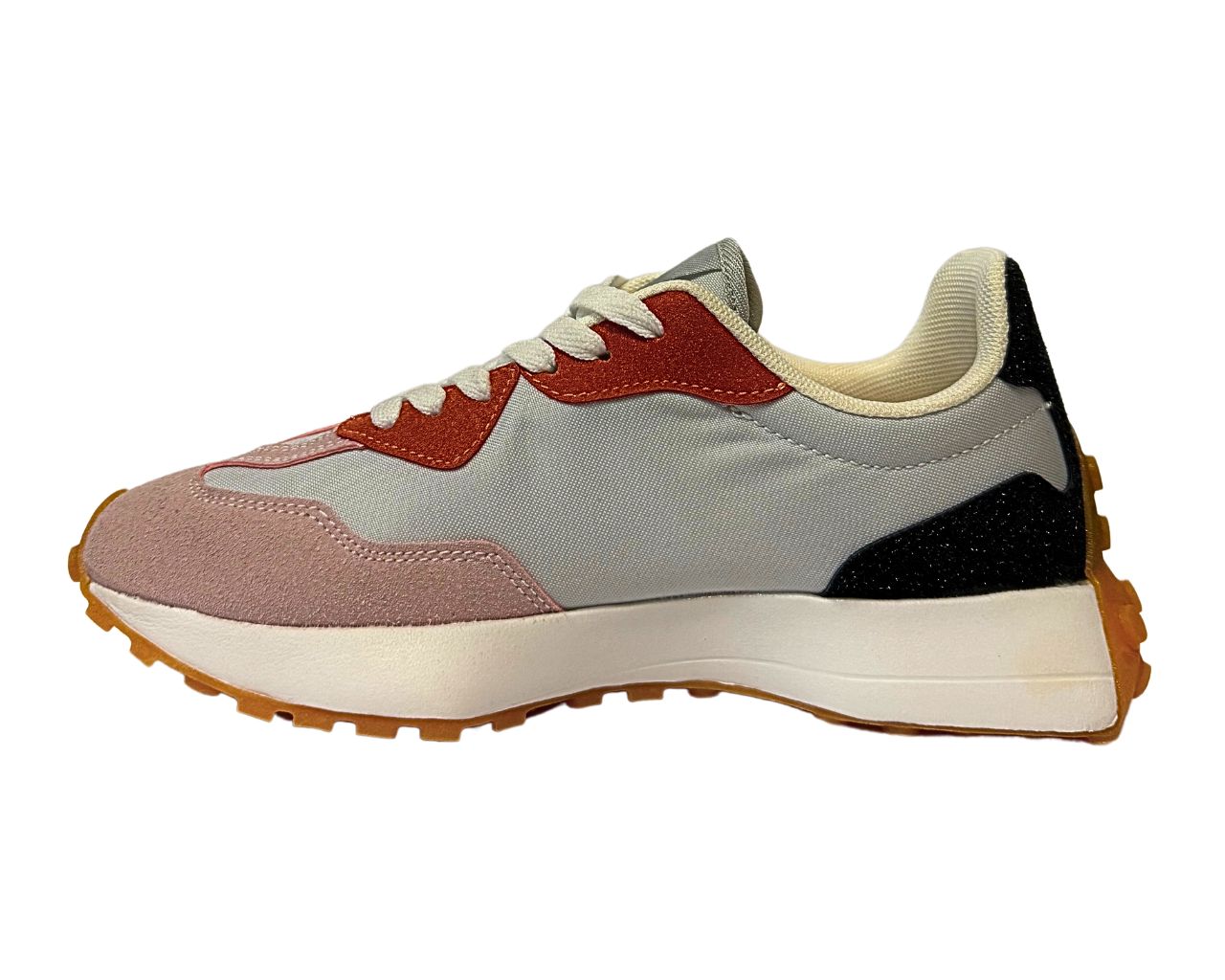 Womens Trainers Sneakers Lace Up Jogging Fashion Gym Comfy Pumps Shoes
