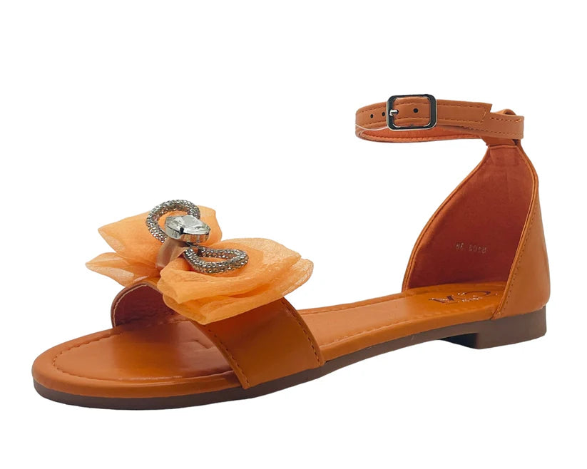 Women's Smart Flat Jewelled Comfy Sliders