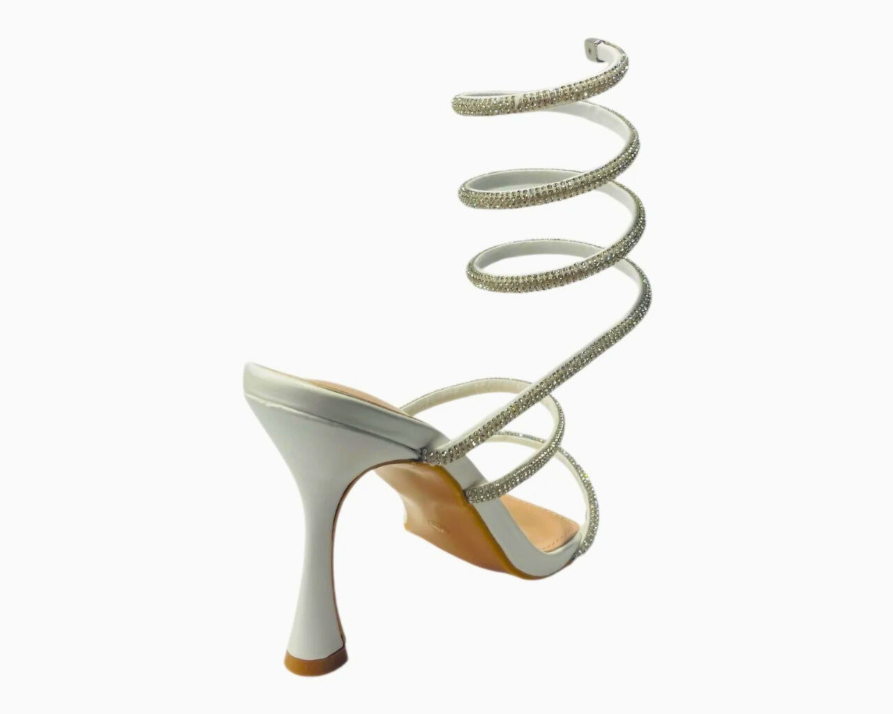 Women's Rhinestone Snake Anklet High Heel Shoes