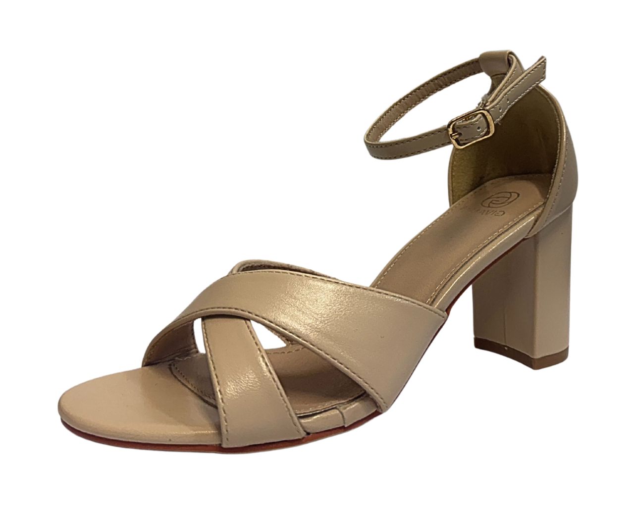 Women's Givana SQC-84 Block Heel Ankle Strap Heel