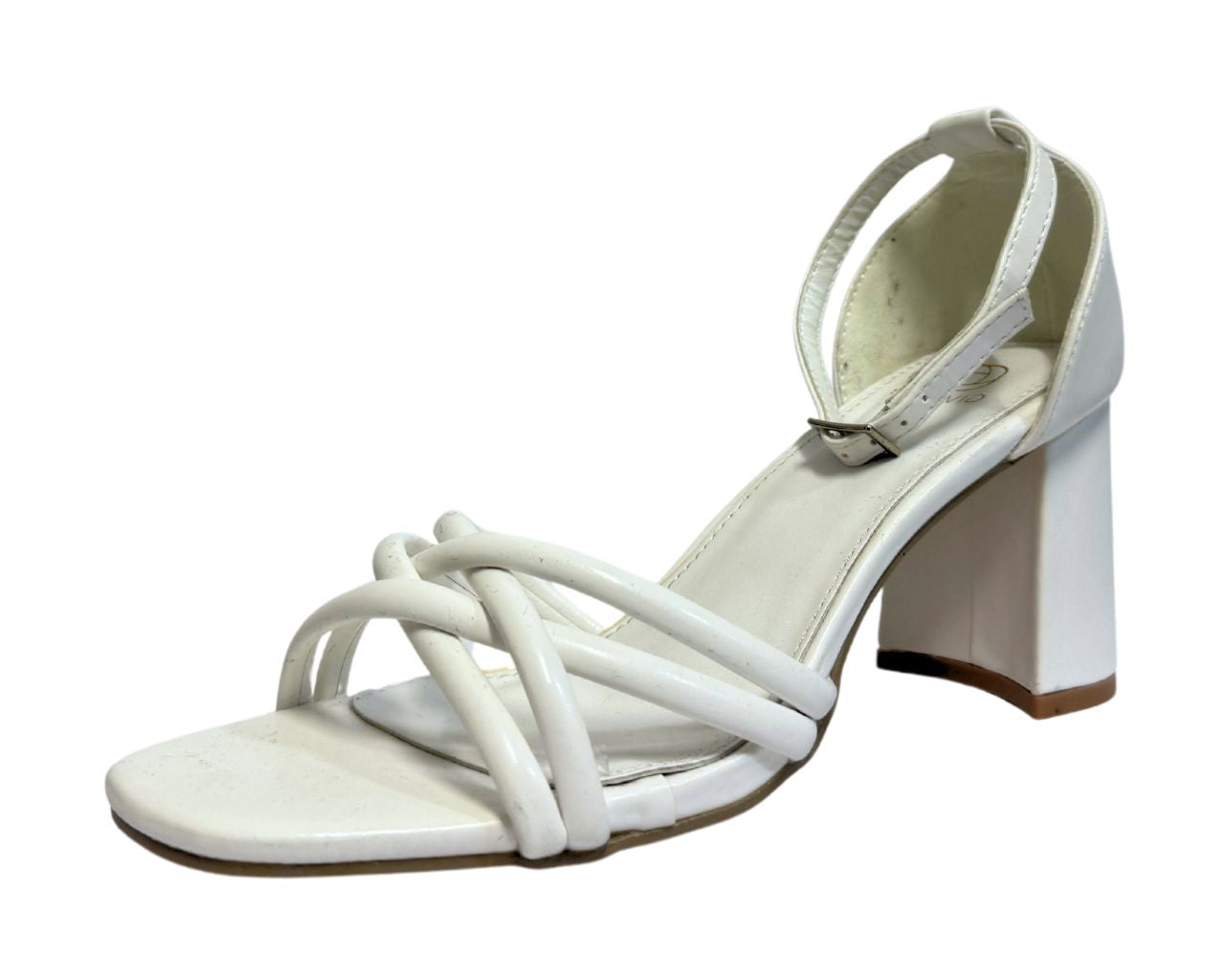 Women's LOLA 5033 Block Heel Ankle Strap Shoes