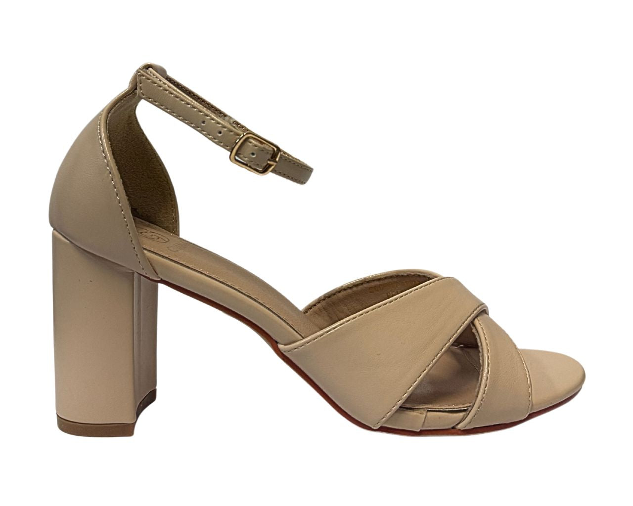 Women's Givana SQC-84 Block Heel Ankle Strap Heel