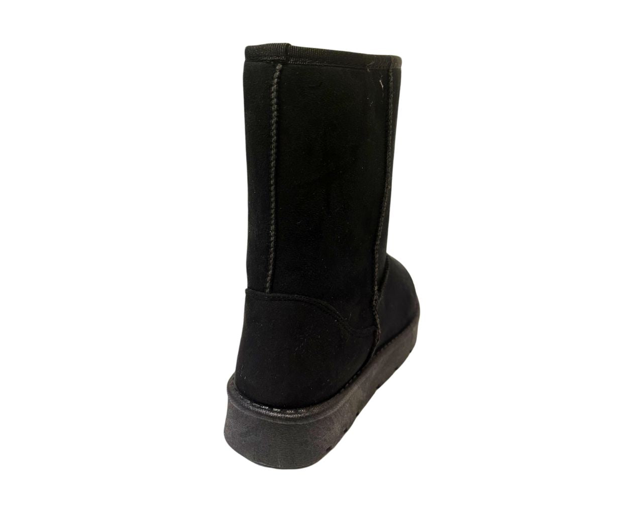 Women's Faux Suede Fur Platform Ankle Boots