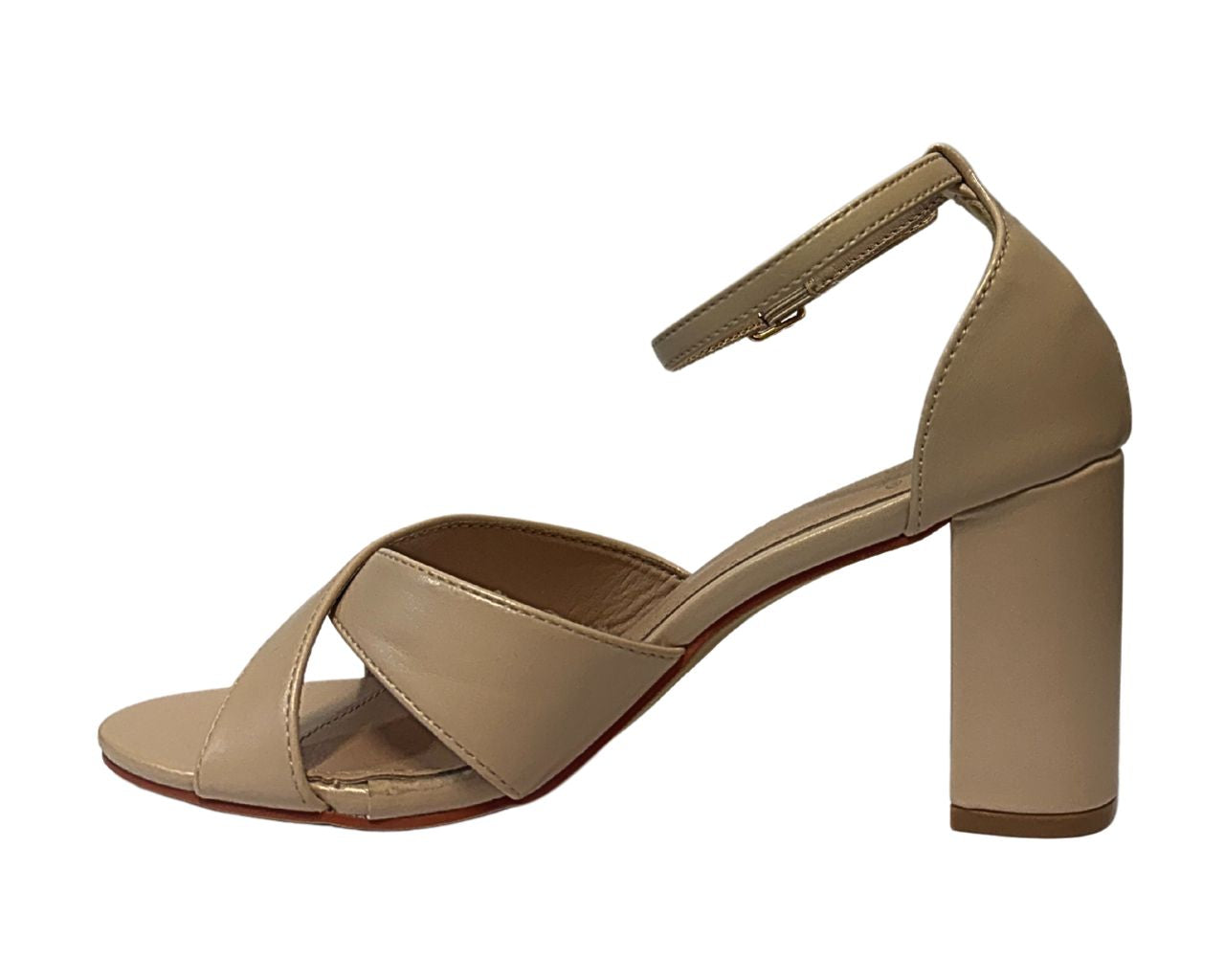 Women's Givana SQC-84 Block Heel Ankle Strap Heel