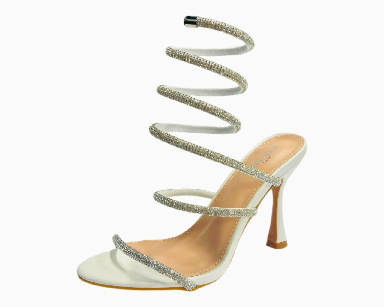 Women's Rhinestone Snake Anklet High Heel Shoes