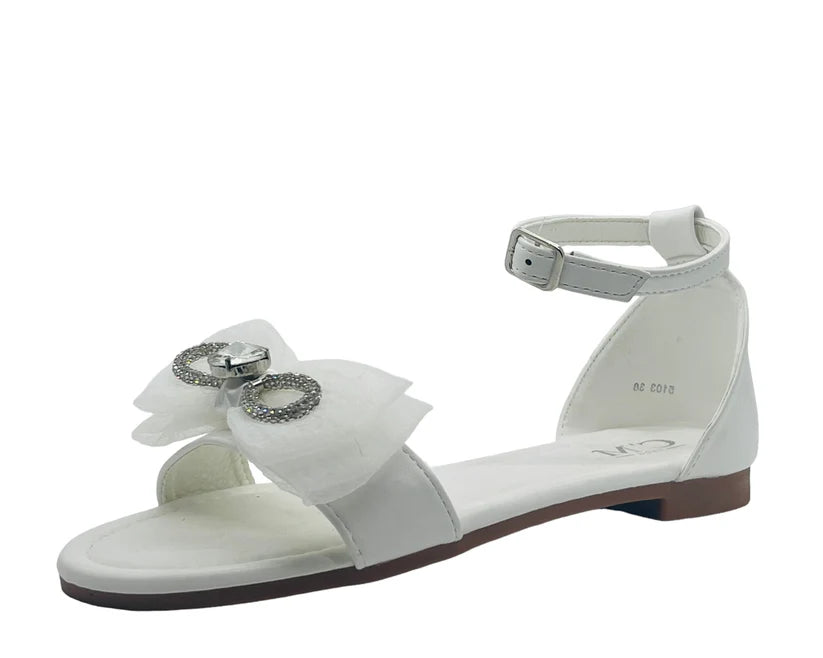 Women's Smart Flat Jewelled Comfy Sliders