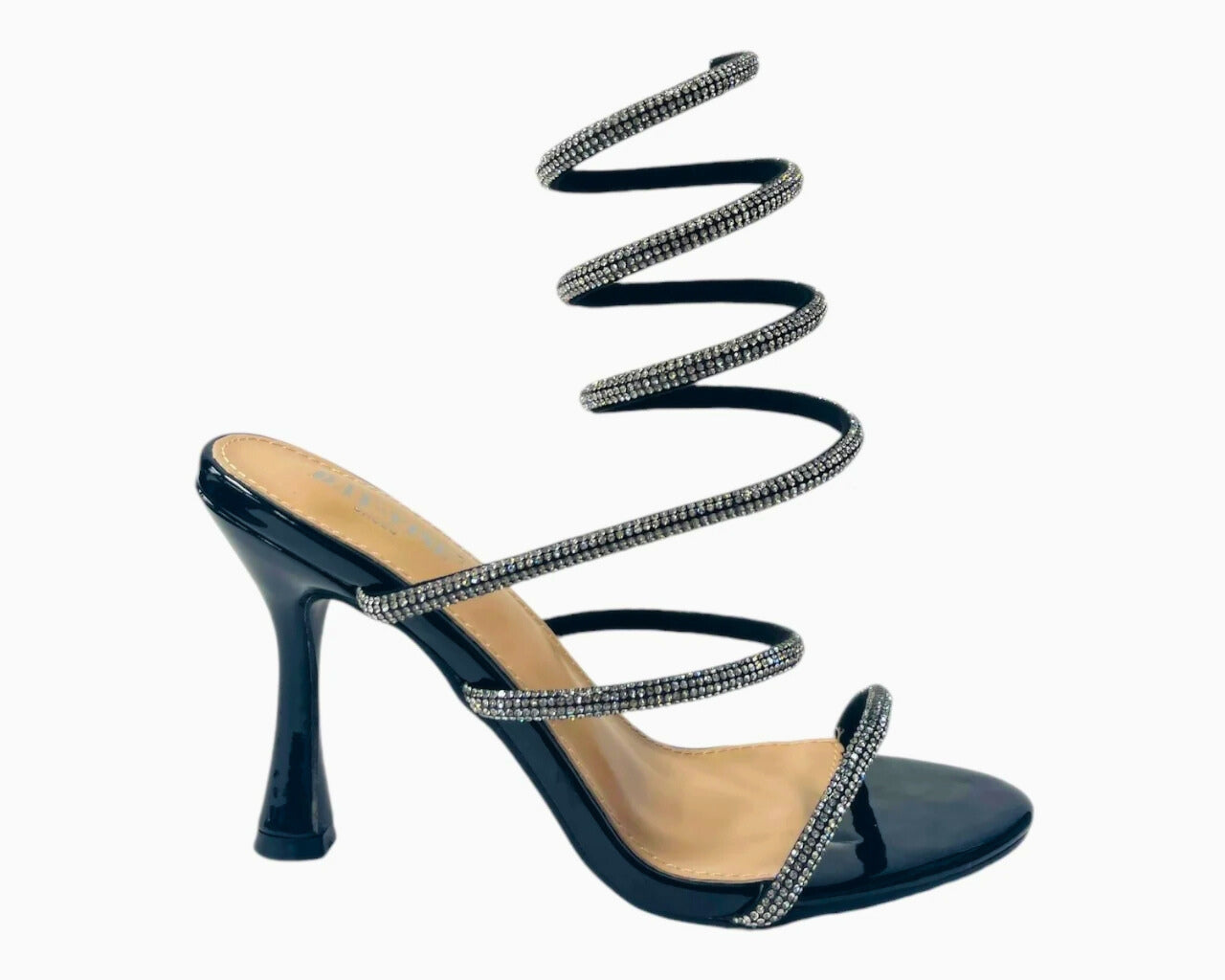 Women's Rhinestone Snake Anklet High Heel Shoes