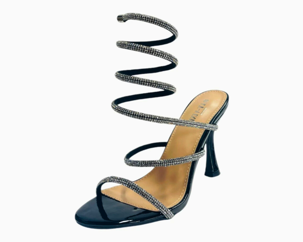 Women's Rhinestone Snake Anklet High Heel Shoes
