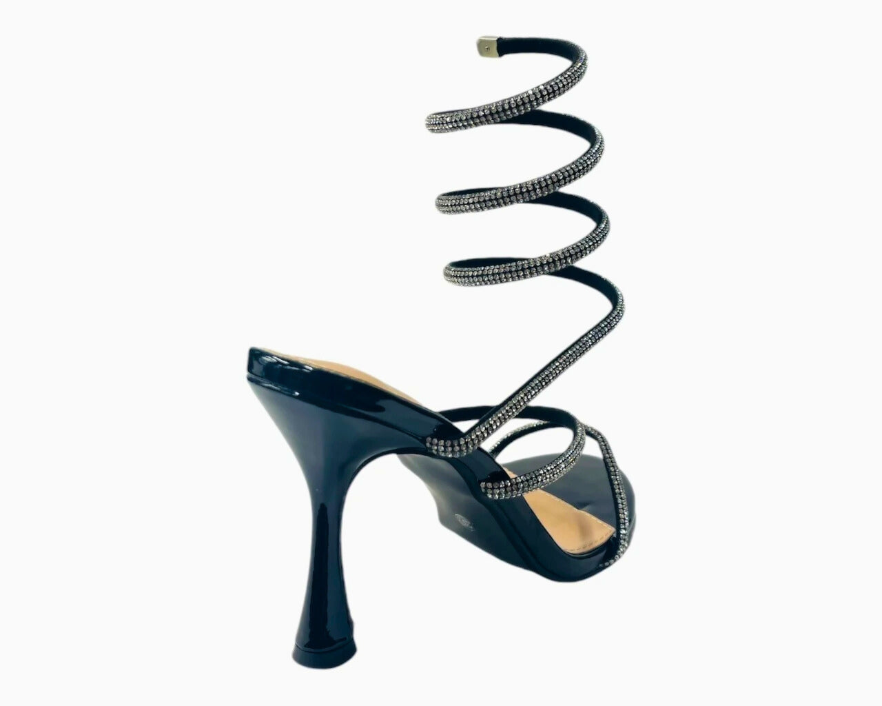 Women's Rhinestone Snake Anklet High Heel Shoes