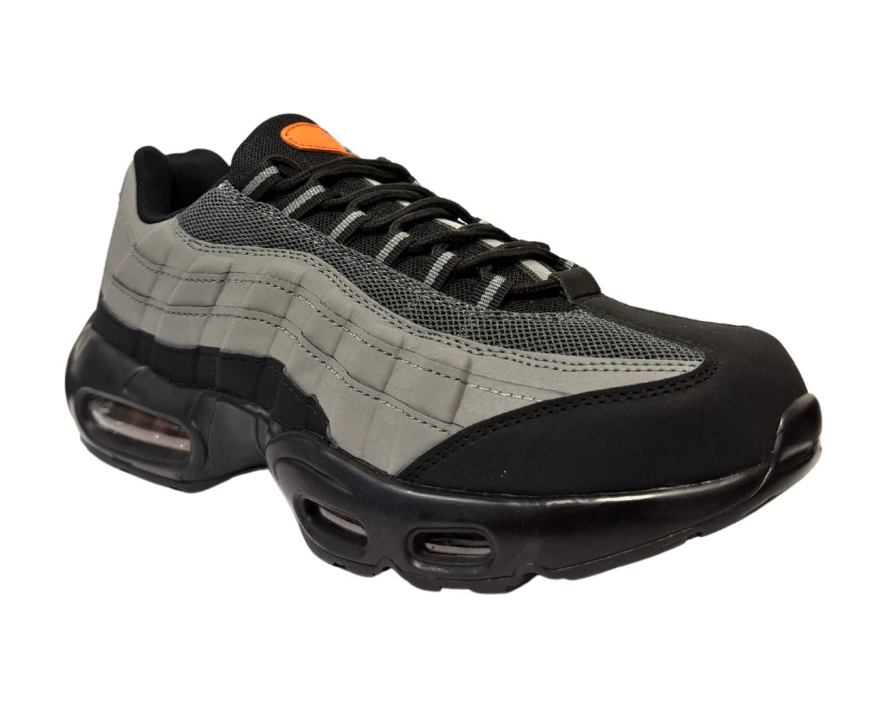 Men's Air Cushioned Sports Flexible Lace Up Trainers