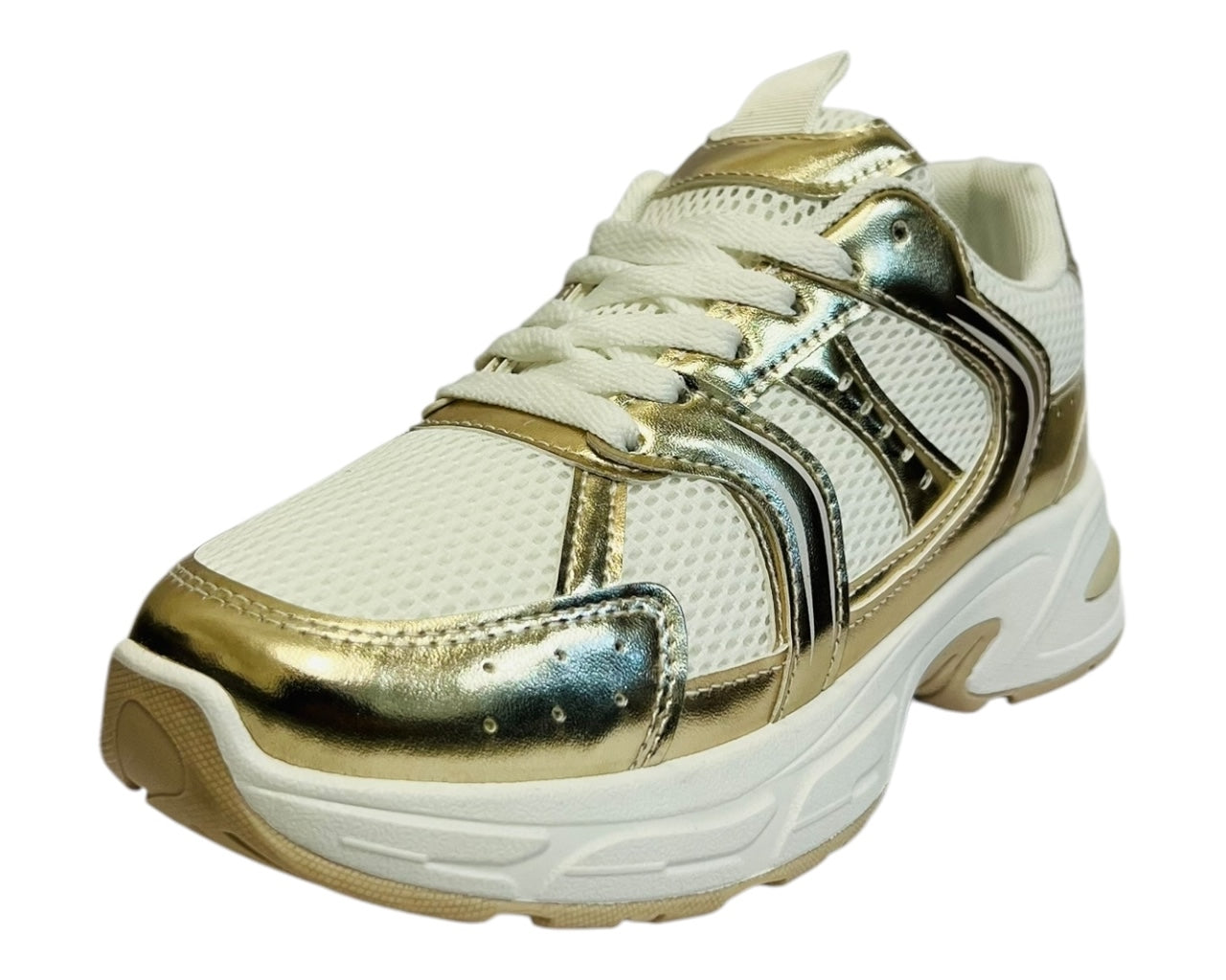 Women's Mesh Lace Up Sports Trainers