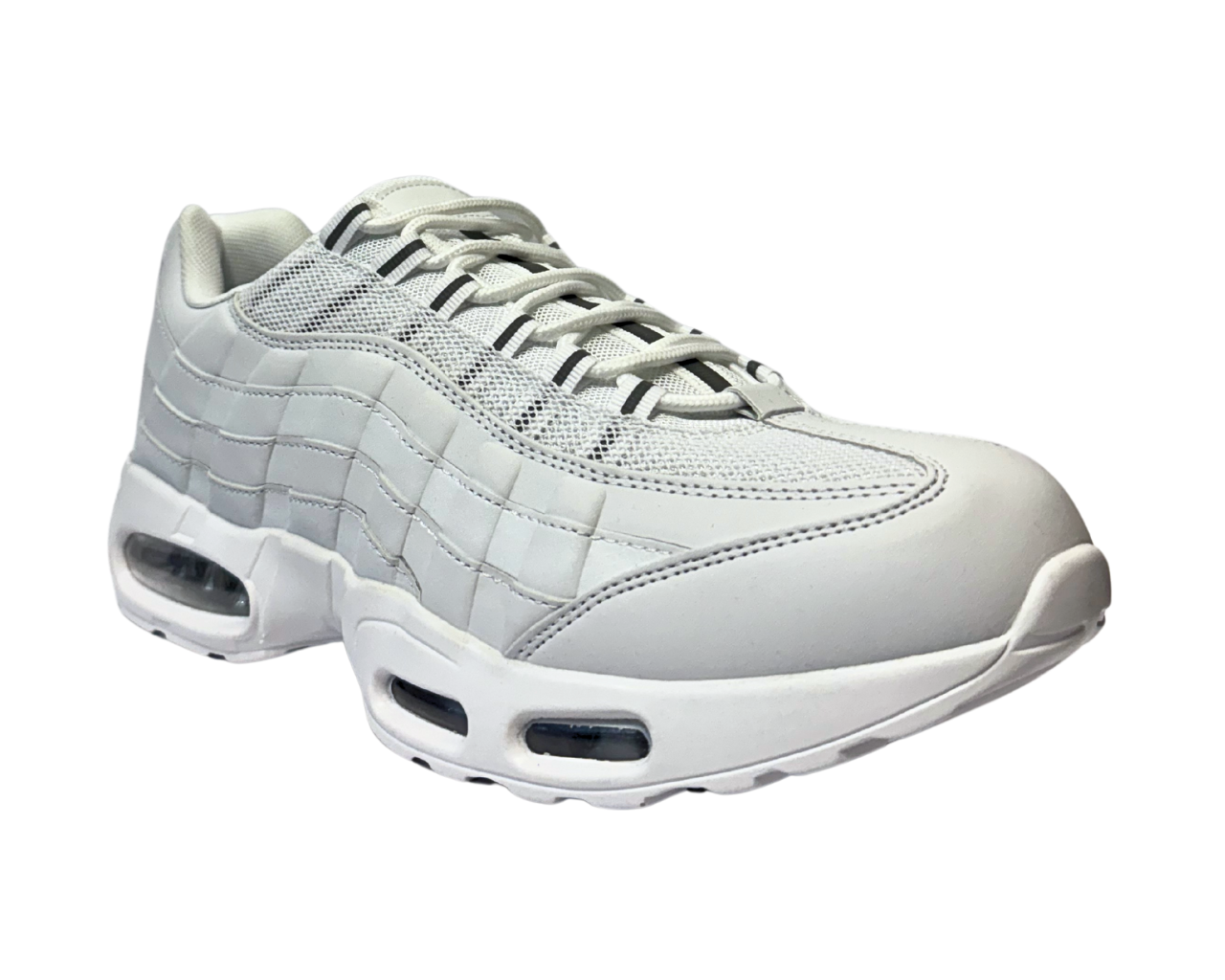 Men's Comfort Cushioned Sole Sports Lace Up Trainers