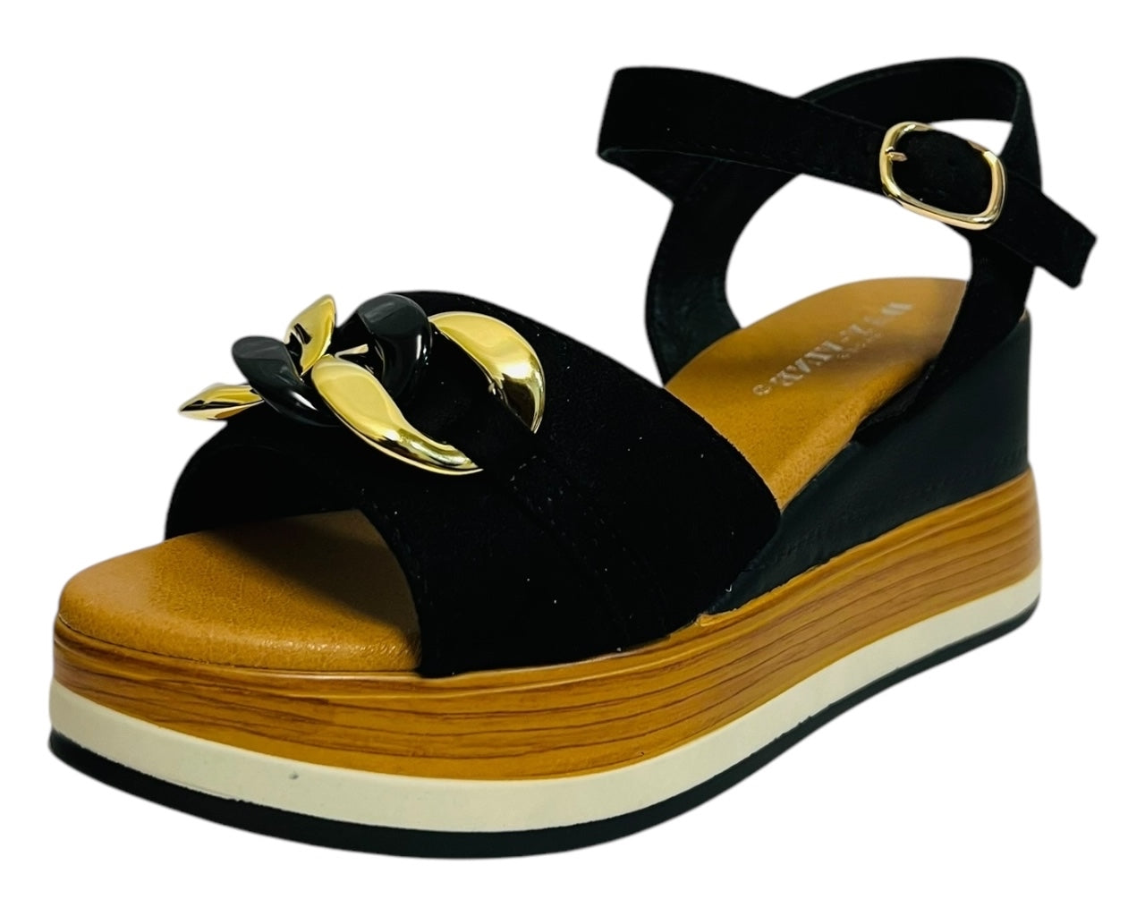 Women's Light Weight Wedge Heel Ankle Strap Sandals