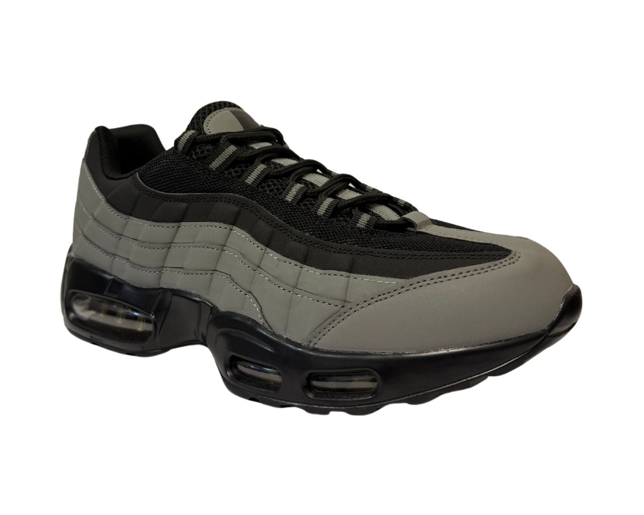 Men's Comfort Cushioned Sole Sports Lace Up Trainers