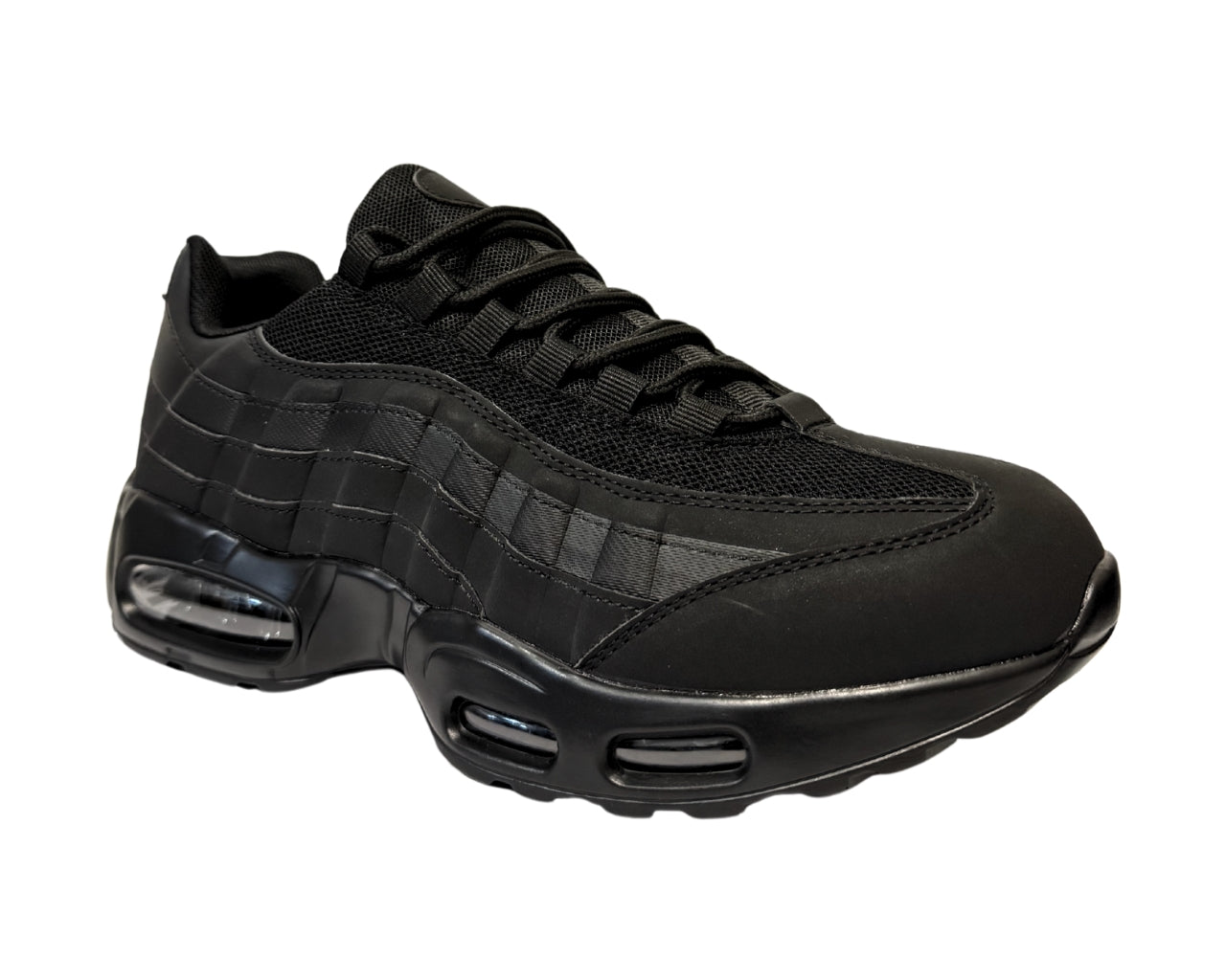 Men's Air Cushioned Sports Comfort Sole Lace Up Trainers