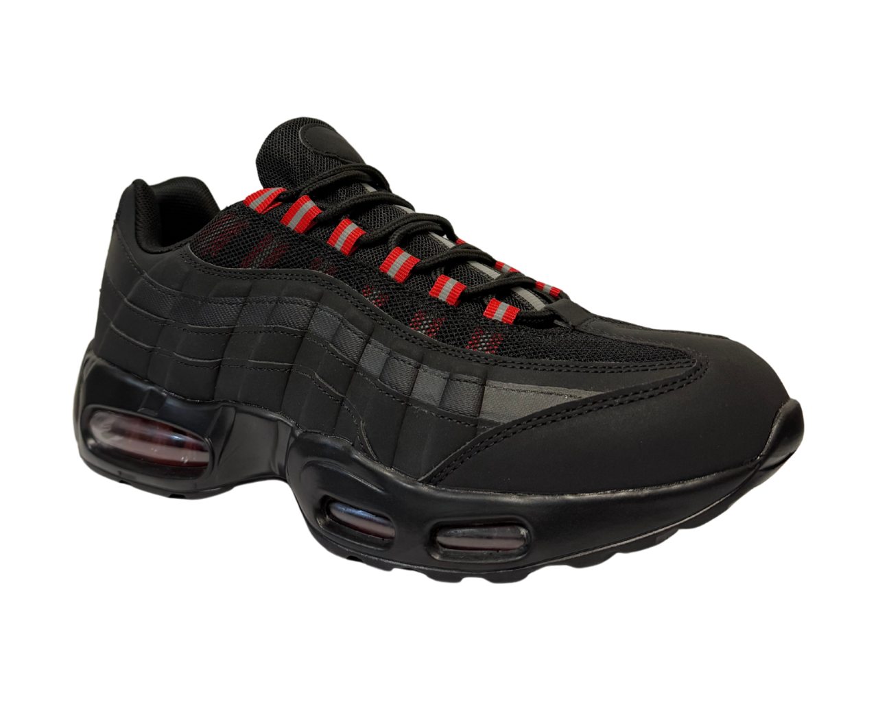 Men's Comfort Cushioned Sole Sports Lace Up Trainers