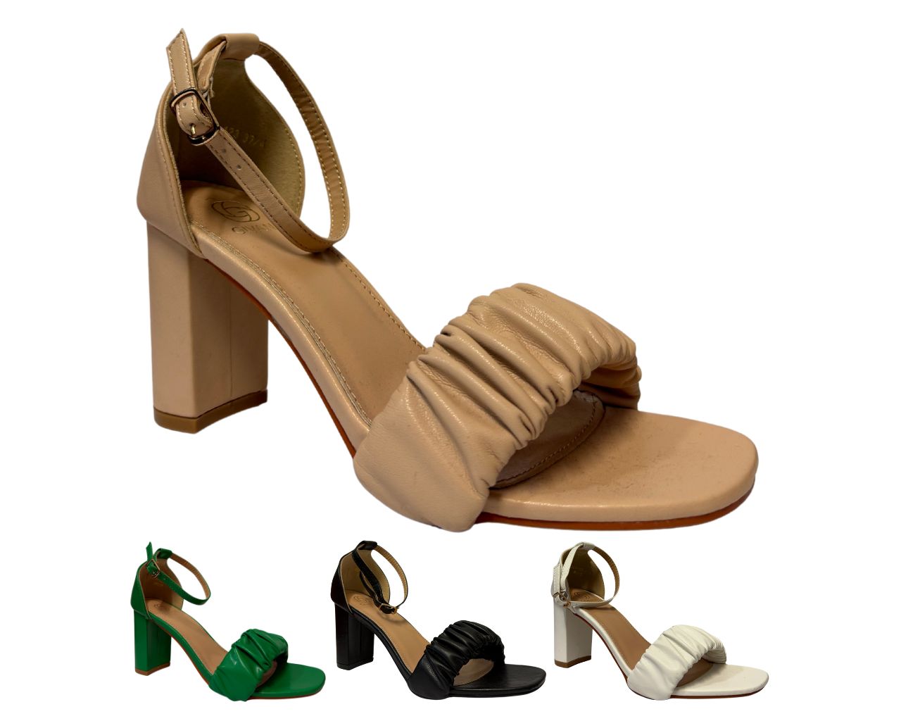 Women's Givana Block Heel Ankle Strap Shoes