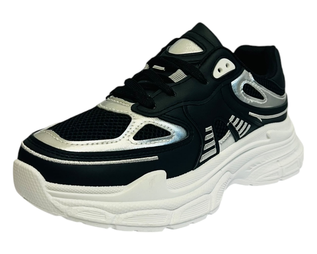 Women's Casual Chunky Sole Lace Up Trainers