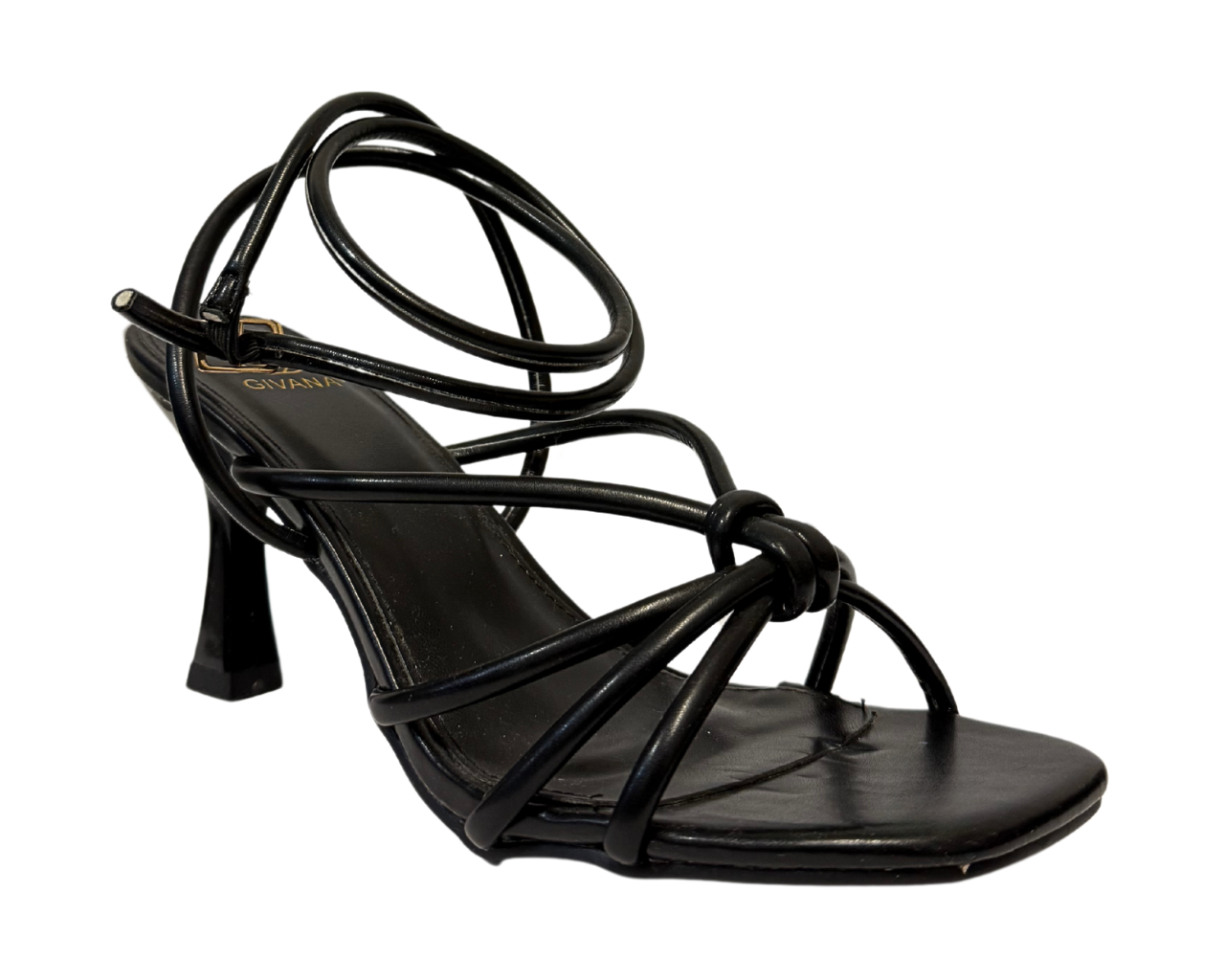 Women's LOLA 5025 Block Heel Ankle Strap Shoes