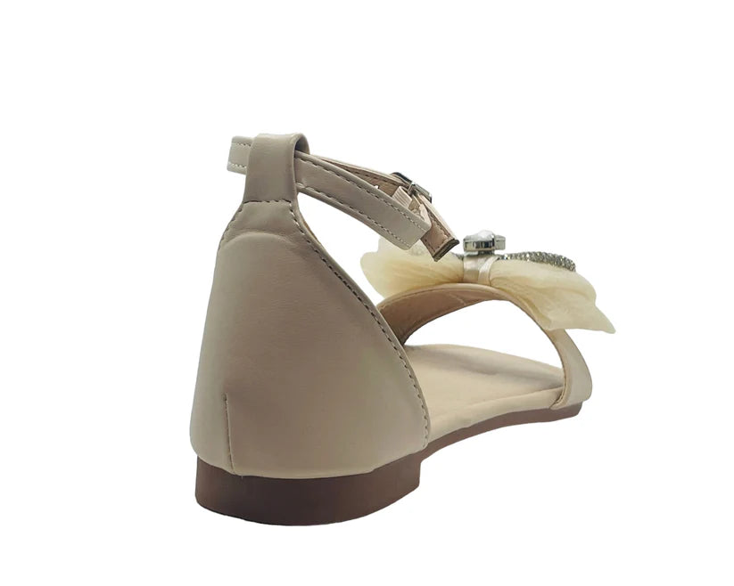 Women's Smart Flat Jewelled Comfy Sliders