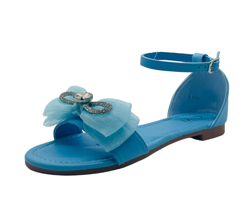 Women's Smart Flat Jewelled Comfy Sliders