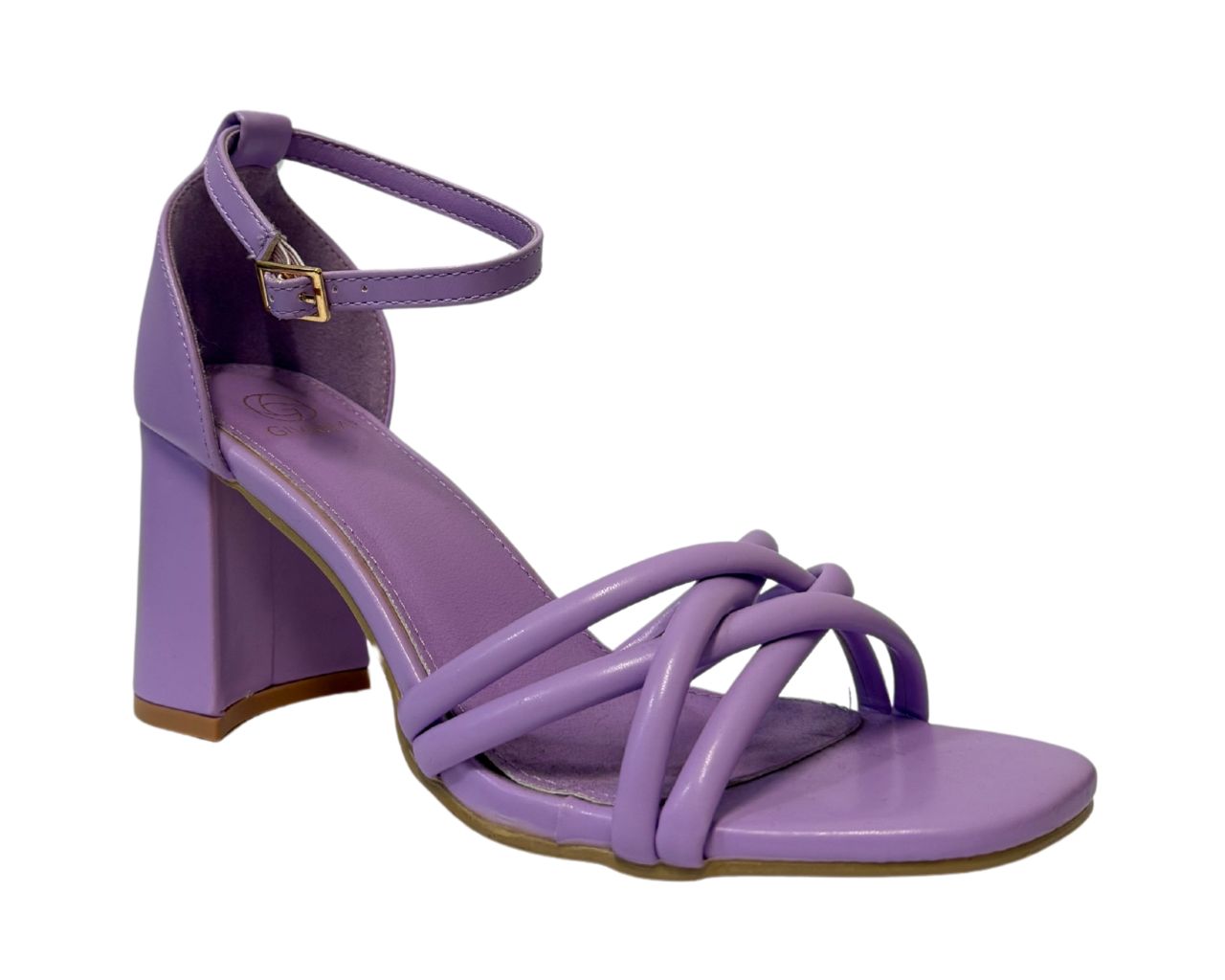 Women's LOLA 5033 Block Heel Ankle Strap Shoes