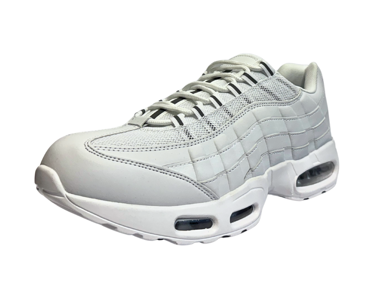 Men's Comfort Cushioned Sole Sports Lace Up Trainers