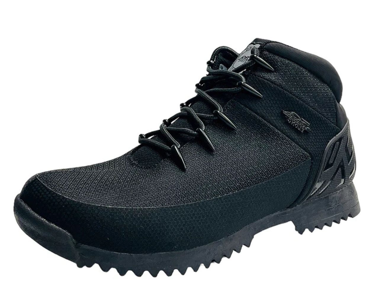 Men's Faux Leather Lace Up Hiking Boots