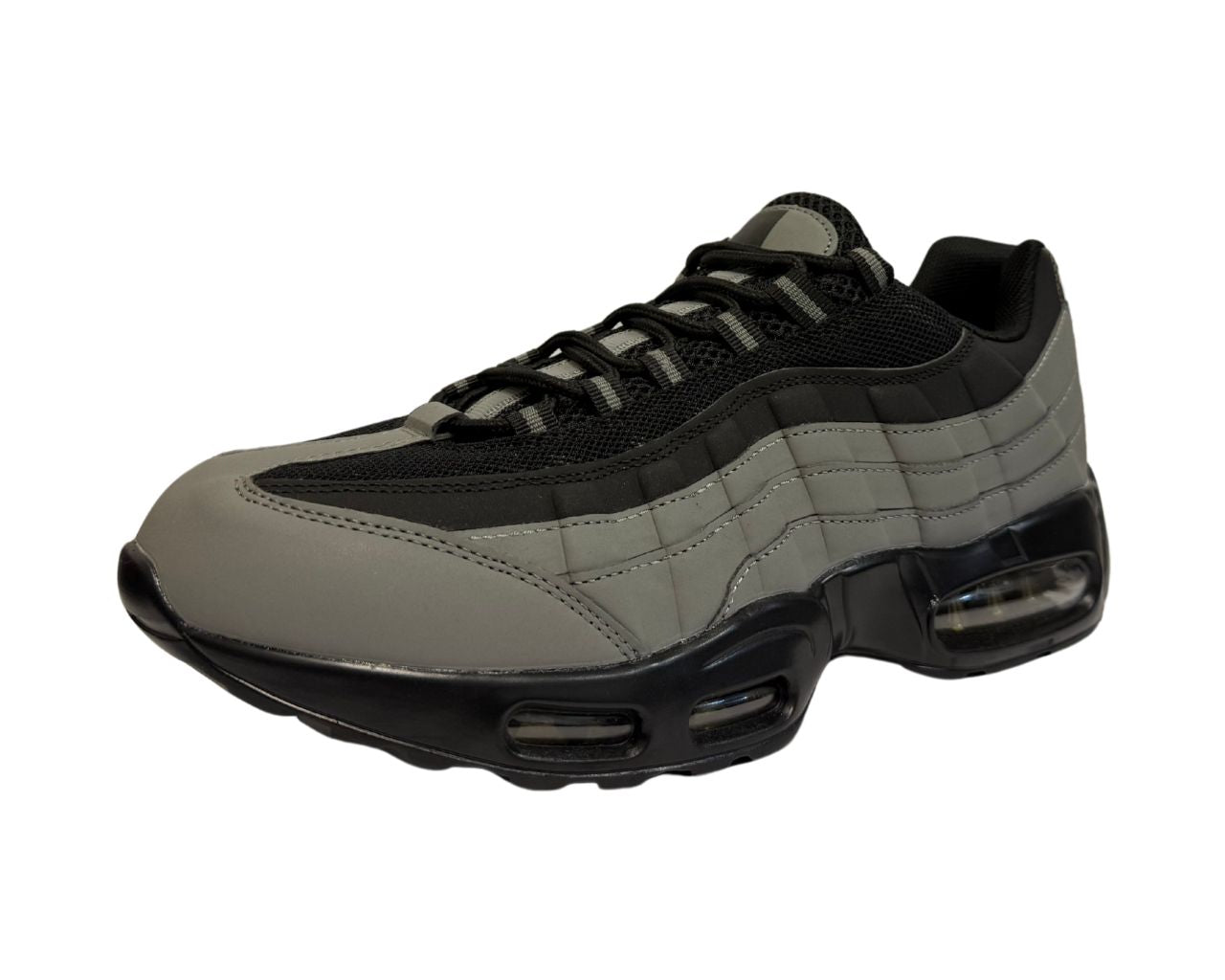 Men's Comfort Cushioned Sole Sports Lace Up Trainers