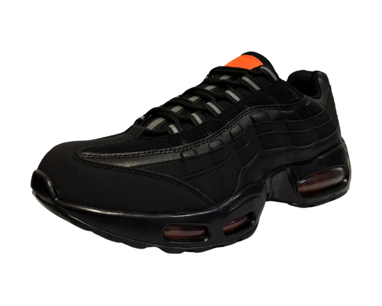 Men's Comfort Cushioned Sole Sports Lace Up Trainers