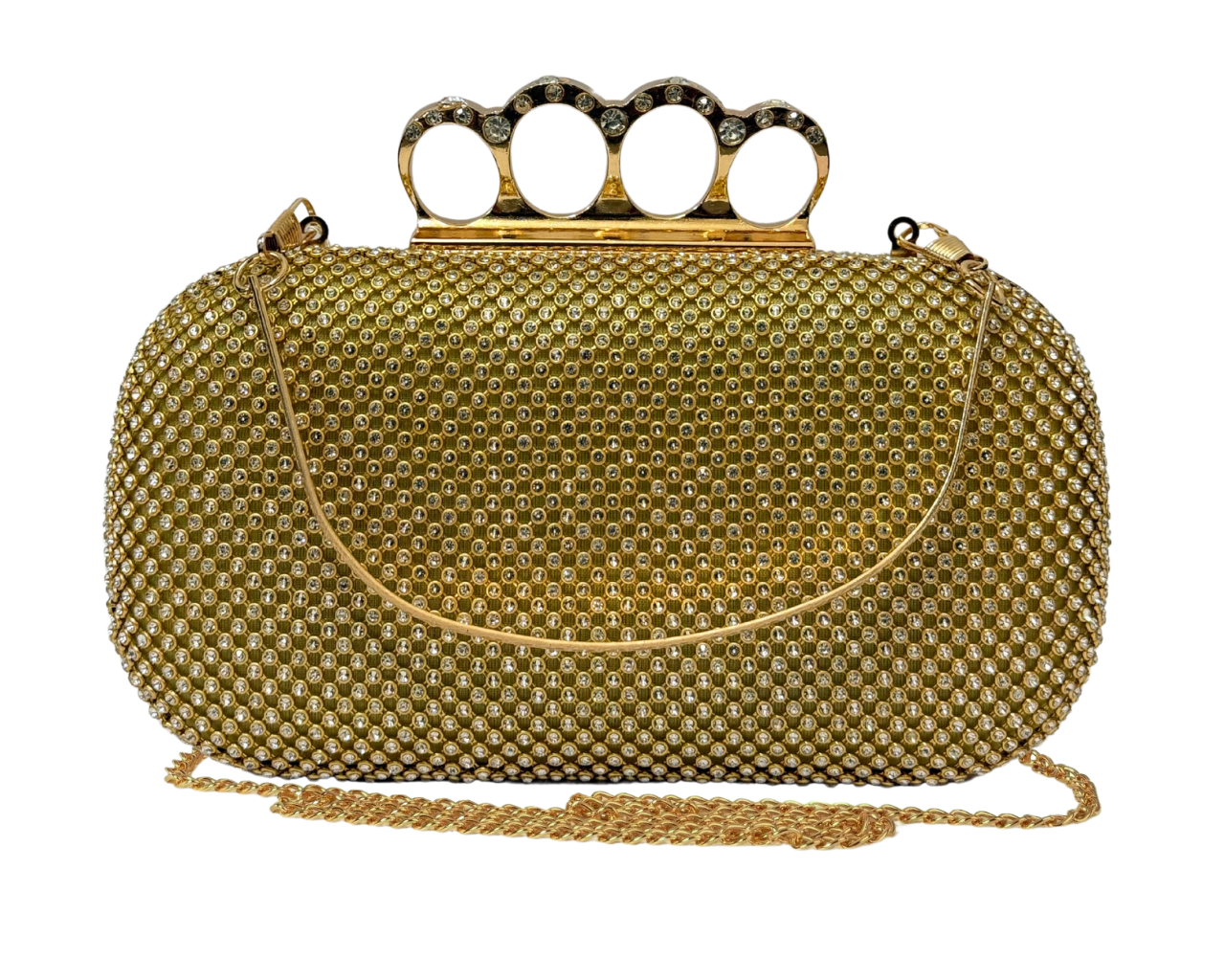Women Girls Diamante Glitter Clutch Hand Bag
