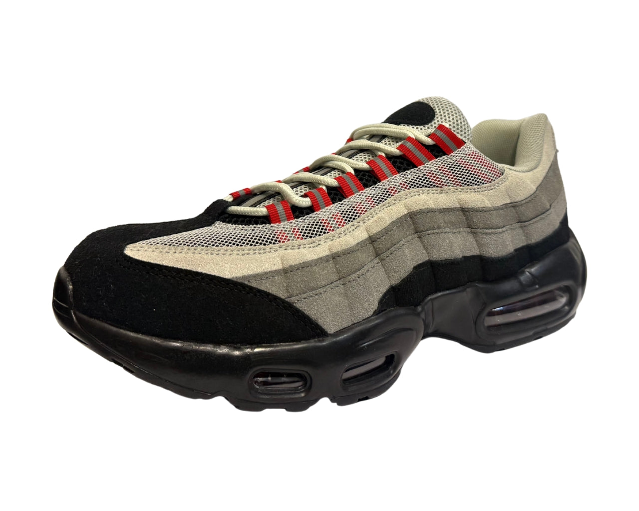 Men's Air Cushioned Sports Comfort Sole Lace Up Trainers