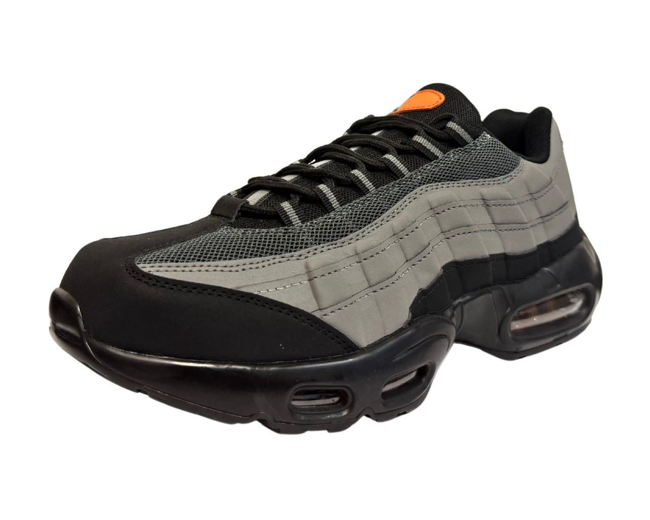 Men's Air Cushioned Sports Flexible Lace Up Trainers