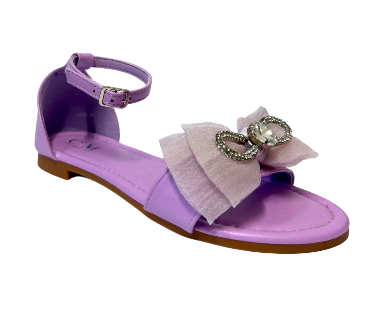 Women's Smart Flat Jewelled Comfy Sliders