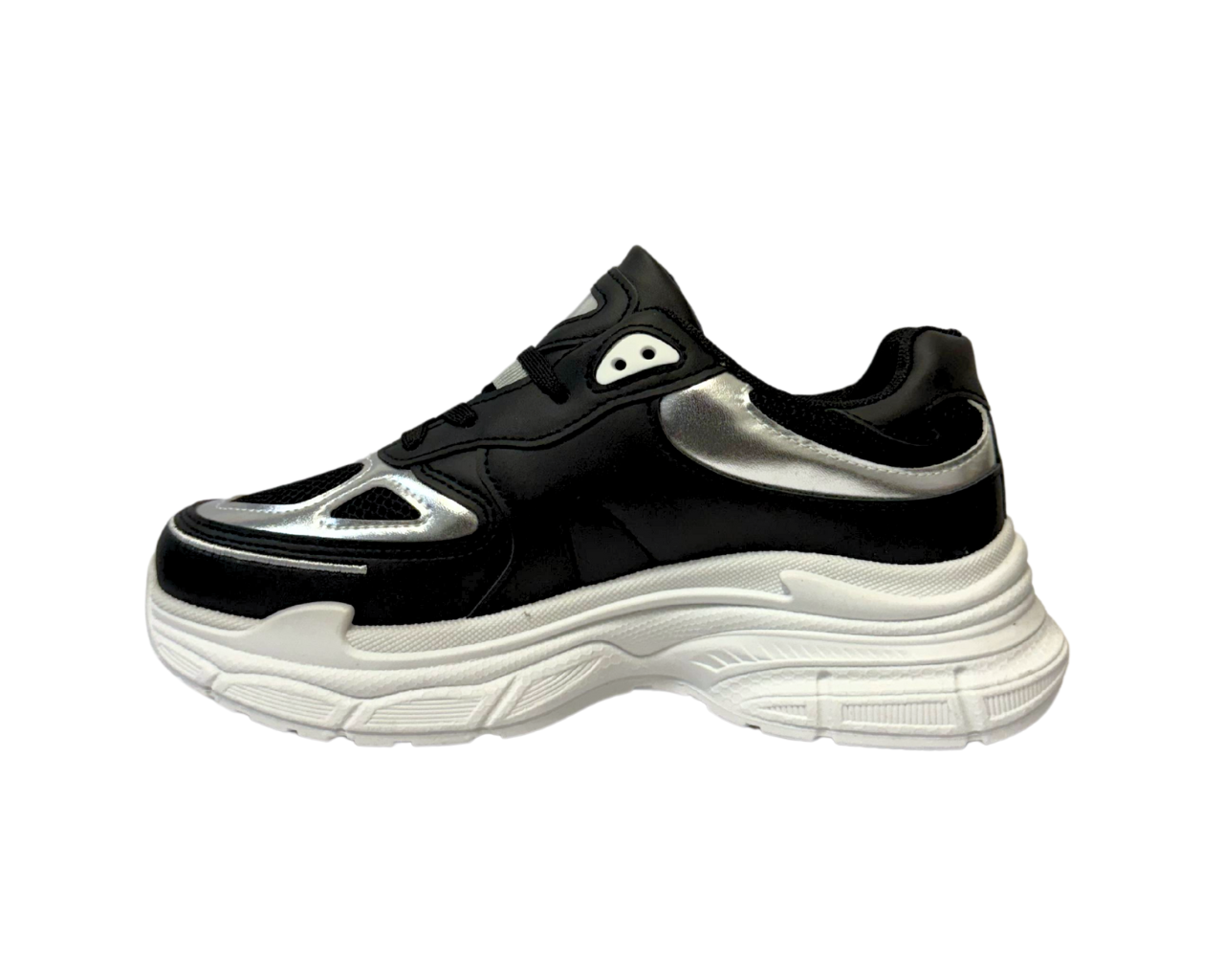 Women's Chunky Sole Lace Up Sports Trainers