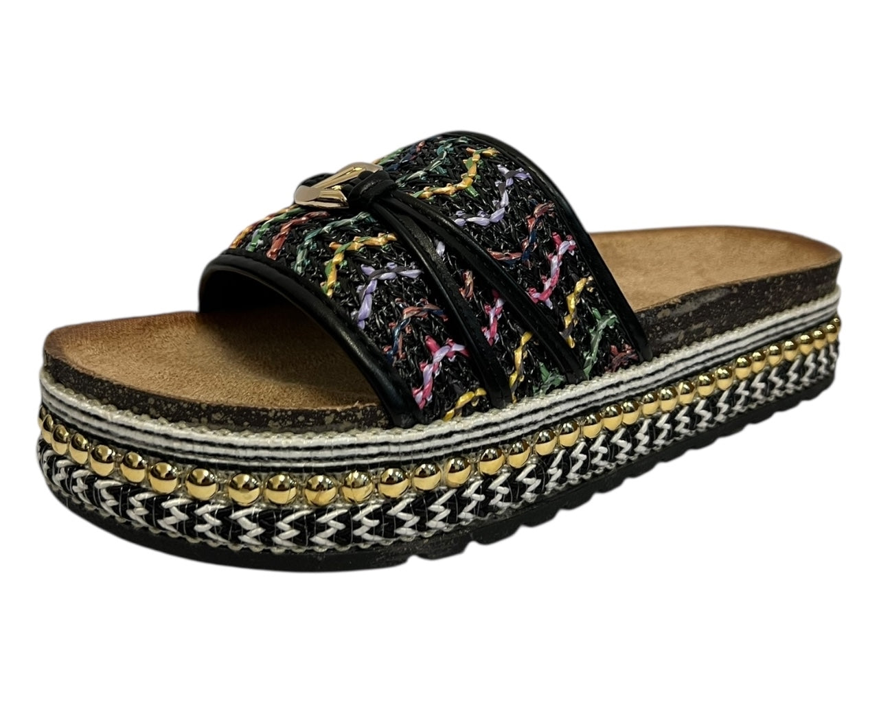 Women's Lightweight Mules Flatform Slider