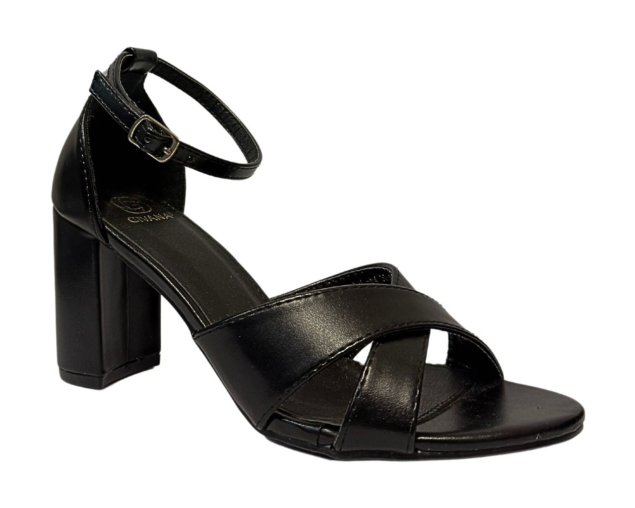 Women's Givana SQC-84 Block Heel Ankle Strap Heel