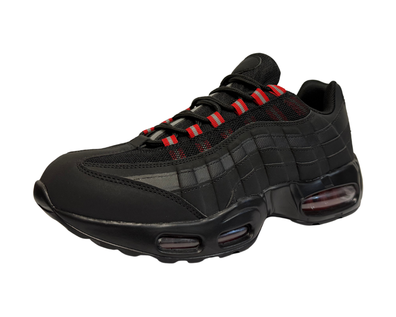 Men's Comfort Cushioned Sole Sports Lace Up Trainers