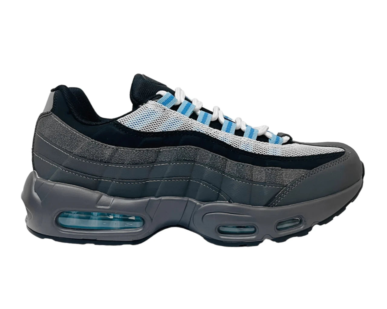Men's Air Cushioned Sports Lace Up Trainers