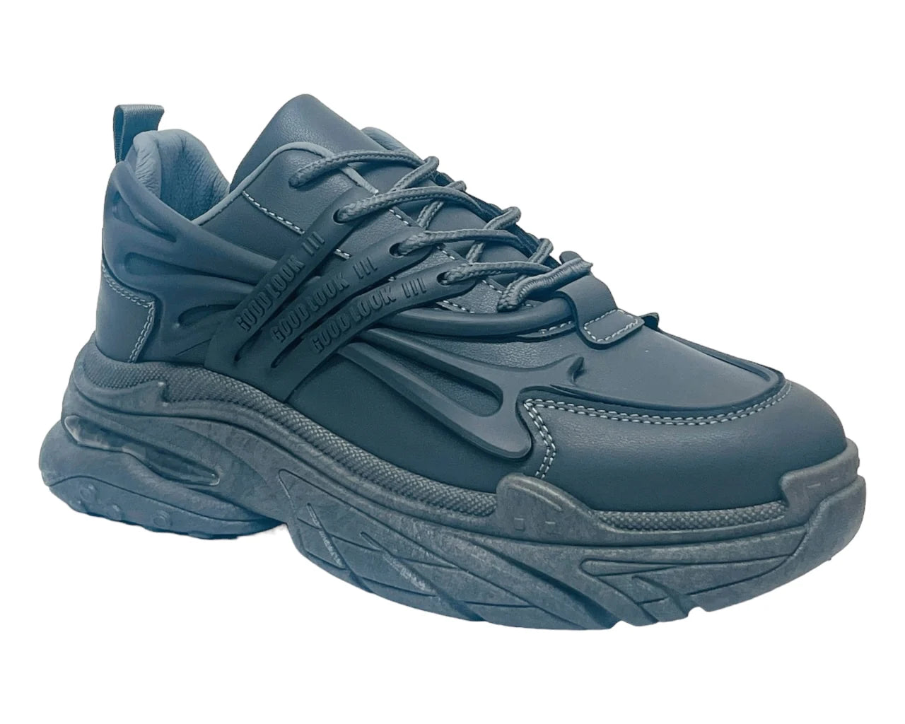 Men's Casual Chunky Sole Lace Up Trainers