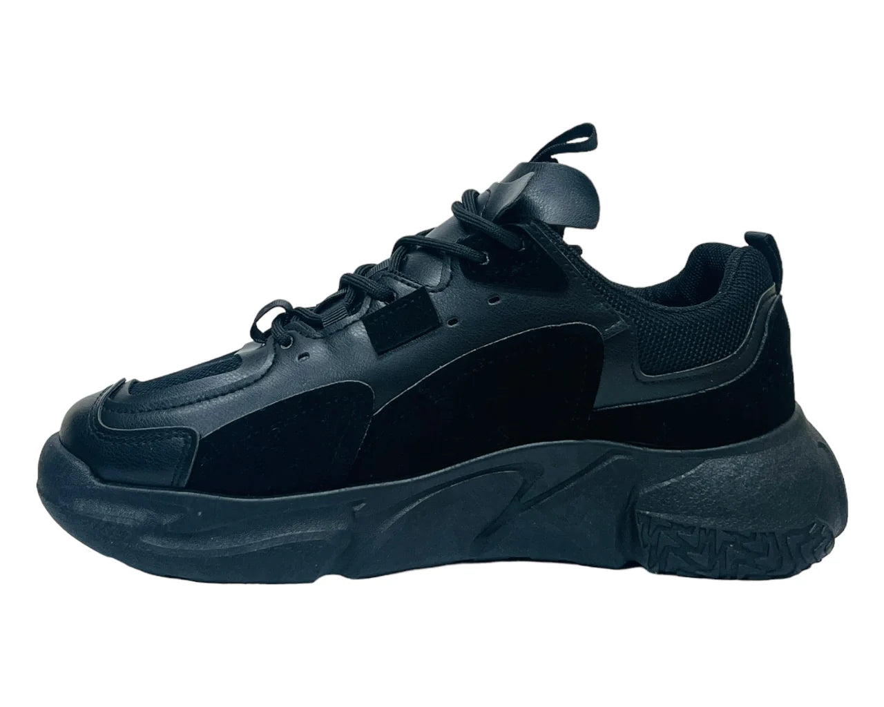 Men's Chunky Sole Lace Up Casual Trainers