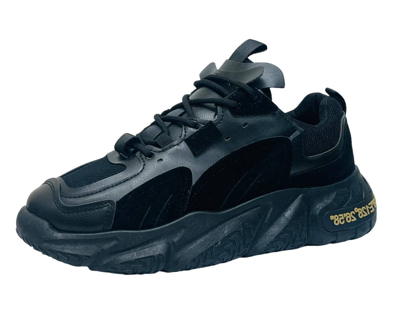 Men's Chunky Sole Lace Up Casual Trainers