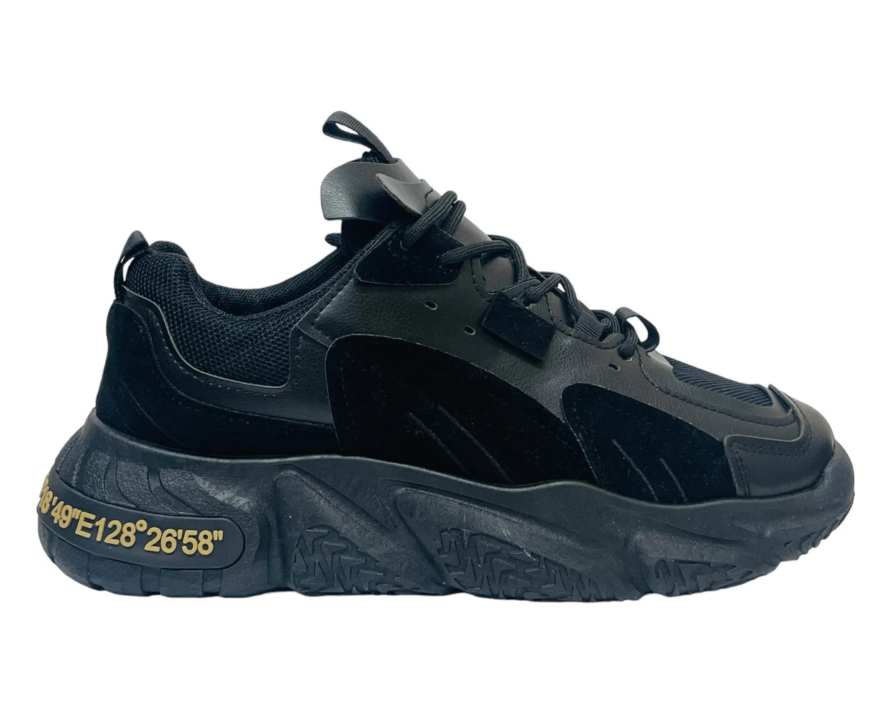 Men's Chunky Sole Lace Up Casual Trainers