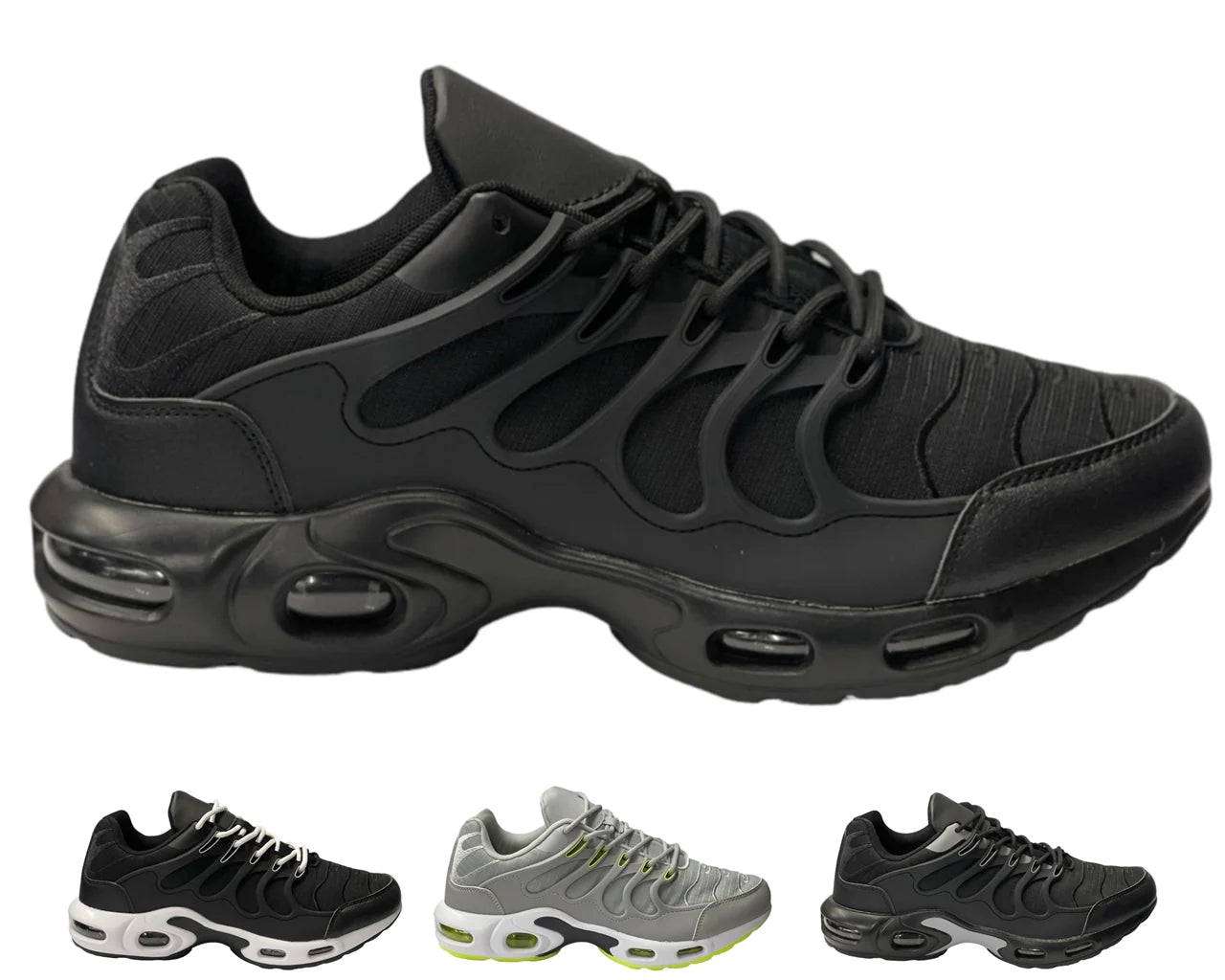 Men's Air Cushioned Casual Lace Up Trainers