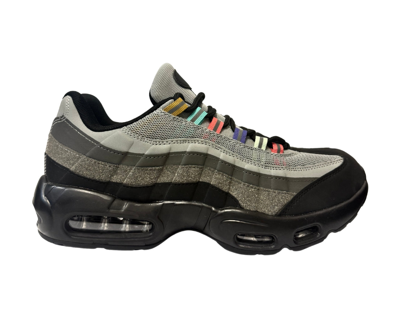 Men's Air Cushioned Sports Comfort Sole Lace Up Trainers