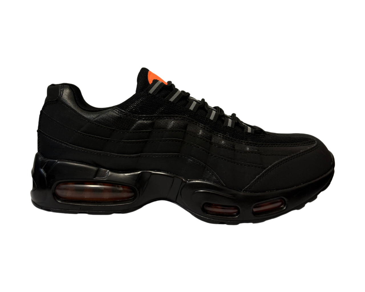 Men's Comfort Cushioned Sole Sports Lace Up Trainers