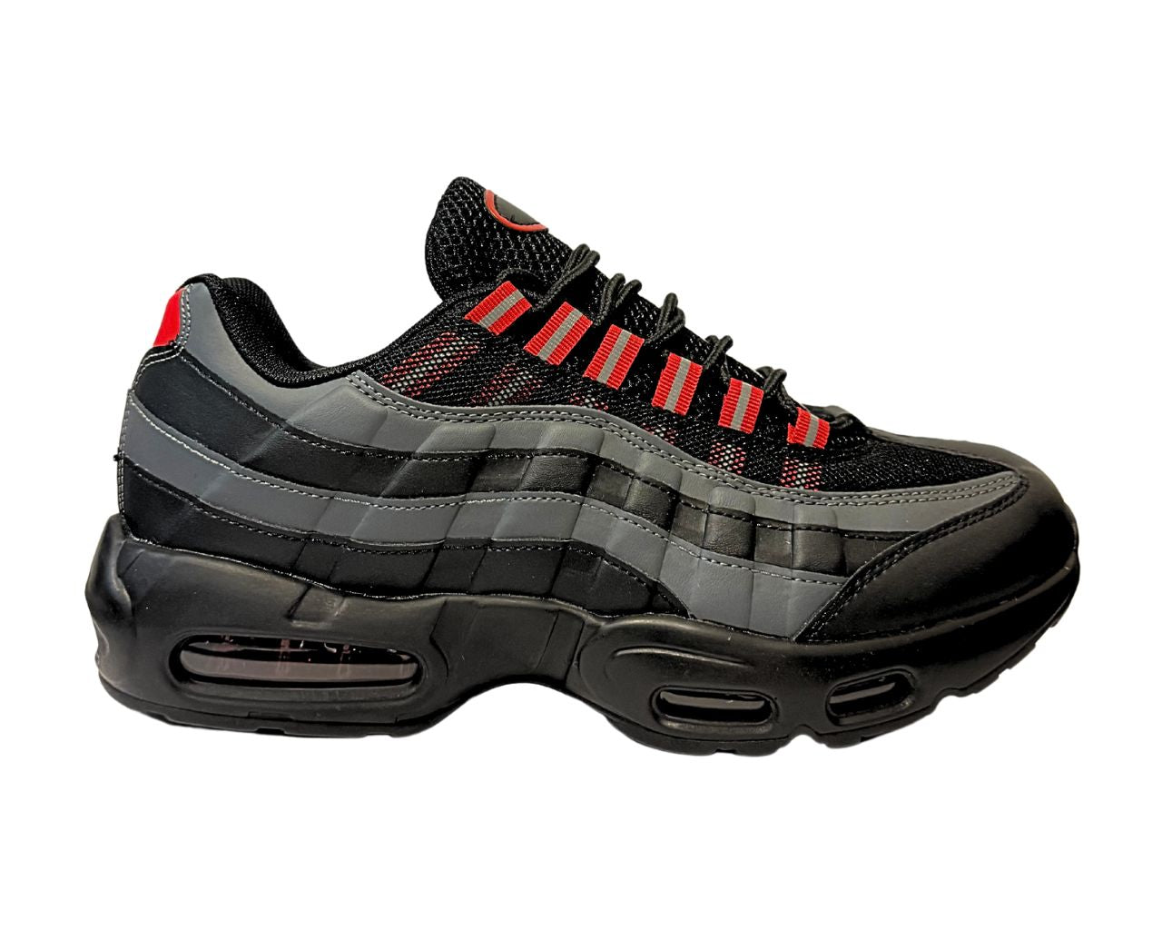 Men's Air Cushioned Sports Flexible Lace Up Trainers